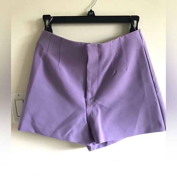 NWT ZARA high-waisted shorts - Picture 3 of 10